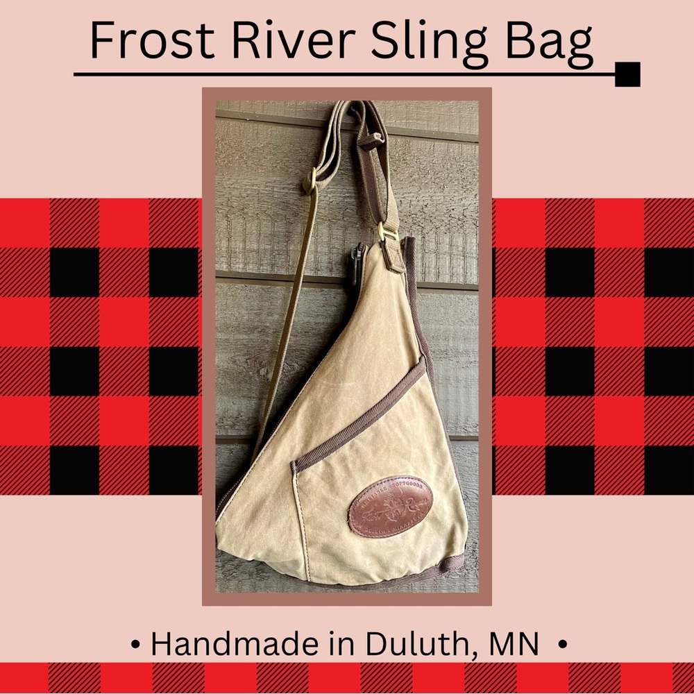 Frost River The Little Marais Messenger Bag Sling Bag